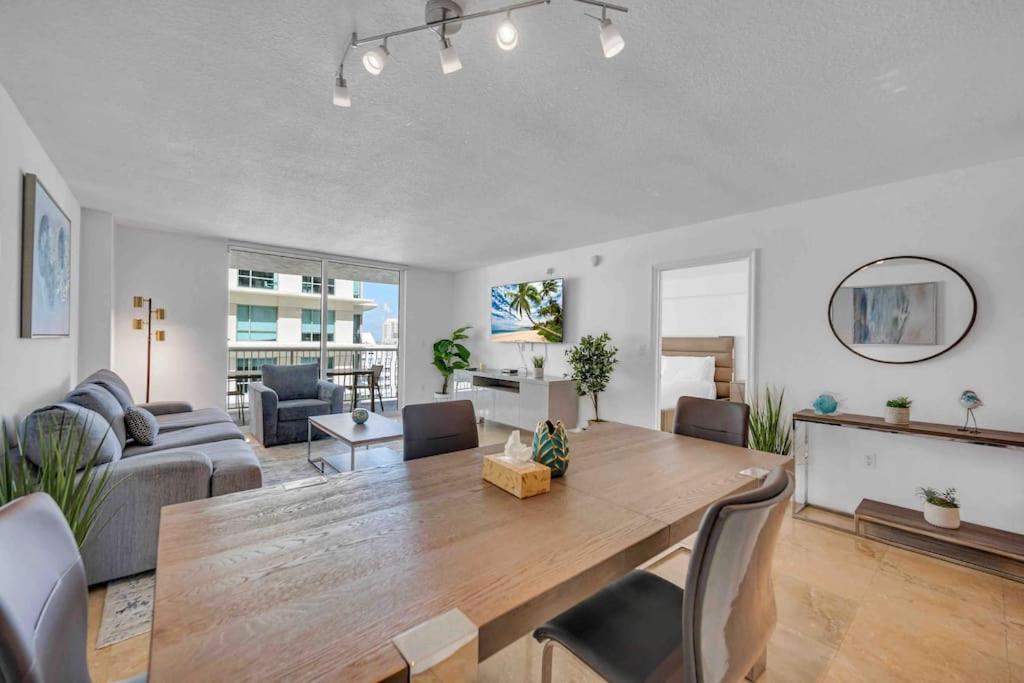 Spacious 36Th Flr 1 Bd 1 Bt • Brickell • Bay View Miami Luaran gambar