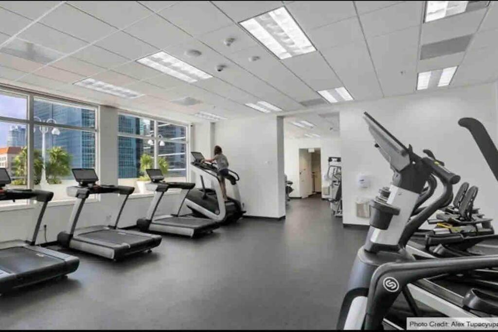 Spacious 36Th Flr 1 Bd 1 Bt • Brickell • Bay View Miami Luaran gambar