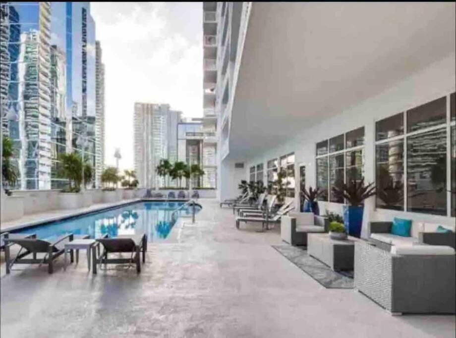 Spacious 36Th Flr 1 Bd 1 Bt • Brickell • Bay View Miami Luaran gambar