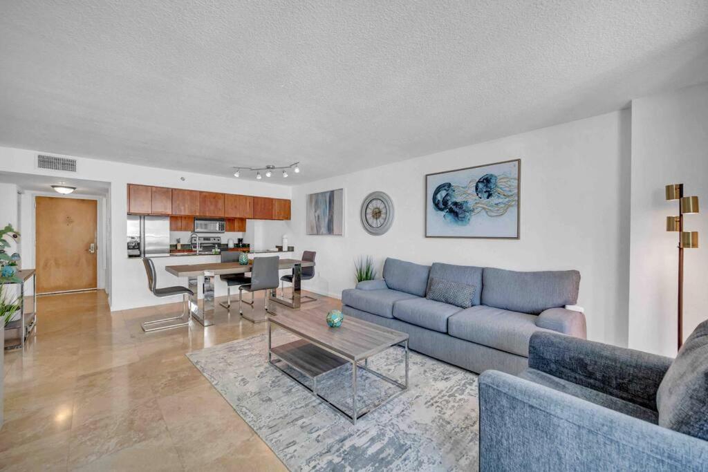 Spacious 36Th Flr 1 Bd 1 Bt • Brickell • Bay View Miami Luaran gambar